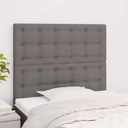 VidaXL 3116741 tête de lit et pied de lit Gris foncé