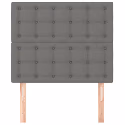 VidaXL 3116741 tête de lit et pied de lit Gris foncé