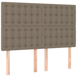 VidaXL 3116744 tête de lit et pied de lit Taupe