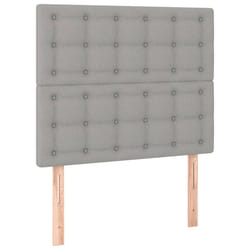 VidaXL 3116748 tête de lit et pied de lit Gris clair