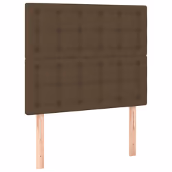 VidaXL 3116759, Marron foncé, Polyester, Bois, 1000 mm, 118 cm, 128 cm, 50 mm