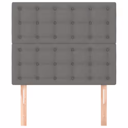 VidaXL 3116765 tête de lit et pied de lit Gris foncé