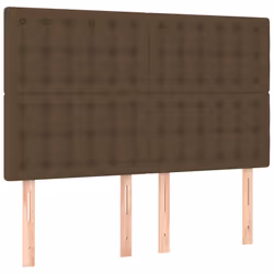 VidaXL 3116767, Marron foncé, Polyester, Bois, 1440 mm, 118 cm, 128 cm, 50 mm