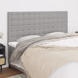 VidaXL 3116772 tête de lit et pied de lit Gris clair