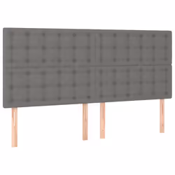 VidaXL 3116773, Gris foncé, Polyester, Bois, 1600 mm, 118 cm, 128 cm, 50 mm
