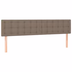 VidaXL 3116776, Taupe, Polyester, Bois, 1600 mm, 118 cm, 128 cm, 50 mm