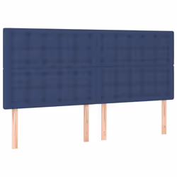 VidaXL 3116778, Bleu, Polyester, Bois, 1600 mm, 118 cm, 128 cm, 50 mm