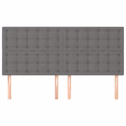 VidaXL 3116781 tête de lit et pied de lit Gris foncé