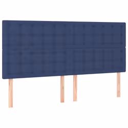 VidaXL 3116786, Bleu, Polyester, Bois, 1800 mm, 118 cm, 128 cm, 50 mm