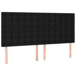 VidaXL 3116790 tête de lit et pied de lit Noir