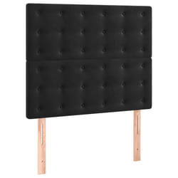 VidaXL 3116798 tête de lit et pied de lit Noir