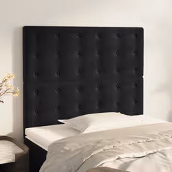 VidaXL 3116798 tête de lit et pied de lit Noir