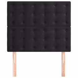 VidaXL 3116798 tête de lit et pied de lit Noir