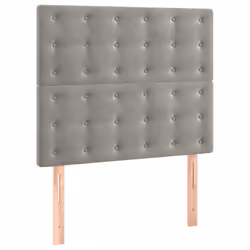 VidaXL 3116802, Gris clair, Polyester, Bois, 900 mm, 118 cm, 128 cm, 50 mm