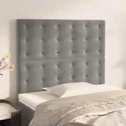 VidaXL 3116802 tête de lit et pied de lit Gris clair