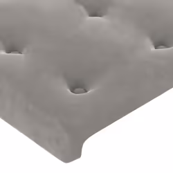 VidaXL 3116802 tête de lit et pied de lit Gris clair - Vue supplémentaire 4