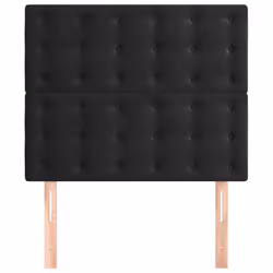 VidaXL 3116804 tête de lit et pied de lit Noir