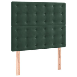 VidaXL 3116805 tête de lit et pied de lit Vert foncé