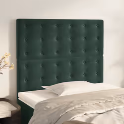 VidaXL 3116805 tête de lit et pied de lit Vert foncé