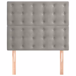 VidaXL 3116808 tête de lit et pied de lit Gris clair