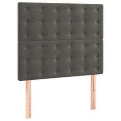 VidaXL 3116809 tête de lit et pied de lit Gris foncé