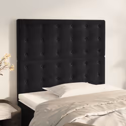 VidaXL 3116810 tête de lit et pied de lit Noir