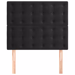 VidaXL 3116810 tête de lit et pied de lit Noir