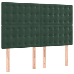 VidaXL 3116811 tête de lit et pied de lit Vert foncé