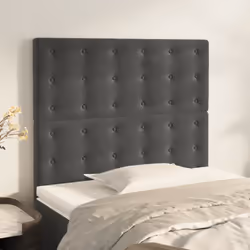 VidaXL 3116815 tête de lit et pied de lit Gris foncé