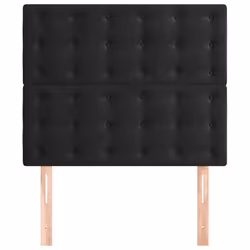VidaXL 3116816 tête de lit et pied de lit Noir
