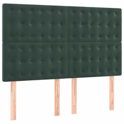 VidaXL 3116817, Vert foncé, Polyester, Bois, 1440 mm, 118 cm, 128 cm, 50 mm