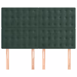VidaXL 3116817 tête de lit et pied de lit Vert foncé