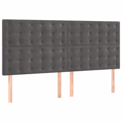 VidaXL 3116821, Gris foncé, Polyester, Bois, 1600 mm, 118 cm, 128 cm, 50 mm