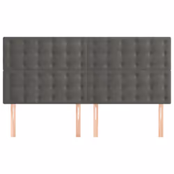 VidaXL 3116821 tête de lit et pied de lit Gris foncé