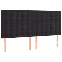 VidaXL 3116822, Noir, Polyester, Bois, 1600 mm, 118 cm, 128 cm, 50 mm