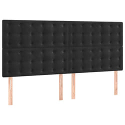 VidaXL 3116822 tête de lit et pied de lit Noir