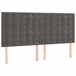 VidaXL 3116827, Gris foncé, Polyester, Bois, 1800 mm, 118 cm, 128 cm, 50 mm