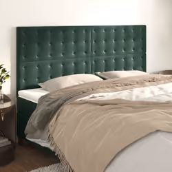 VidaXL 3116829 tête de lit et pied de lit Vert foncé