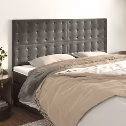 VidaXL 3116833 tête de lit et pied de lit Gris foncé