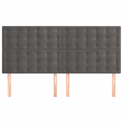 VidaXL 3116833 tête de lit et pied de lit Gris foncé