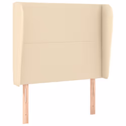 VidaXL 3116883, Crème, Polyester, Bois, 1830 mm, 78 cm, 88 cm, 230 mm