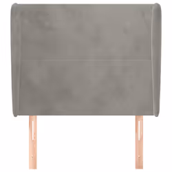 VidaXL 3116906 tête de lit et pied de lit Gris clair