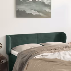 VidaXL 3116915 tête de lit et pied de lit Vert foncé