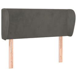 VidaXL 3116925 tête de lit et pied de lit Gris foncé