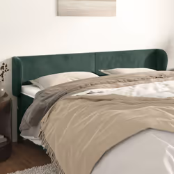 VidaXL 3116927 tête de lit et pied de lit Vert foncé