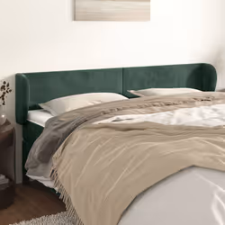VidaXL 3116933 tête de lit et pied de lit Vert foncé
