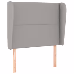 VidaXL 3117018, Gris clair, Polyester, Bois, 1830 mm, 78 cm, 88 cm, 230 mm