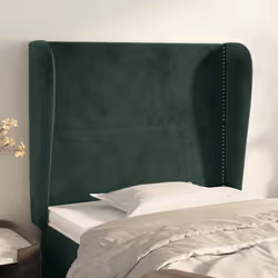VidaXL 3117037 tête de lit et pied de lit Vert foncé