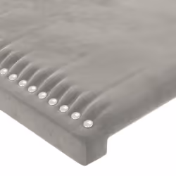 VidaXL 3117046 tête de lit et pied de lit Gris clair - Vue supplémentaire 5