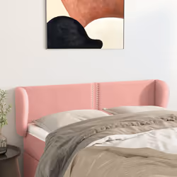 VidaXL 3117057 tête de lit et pied de lit Rose